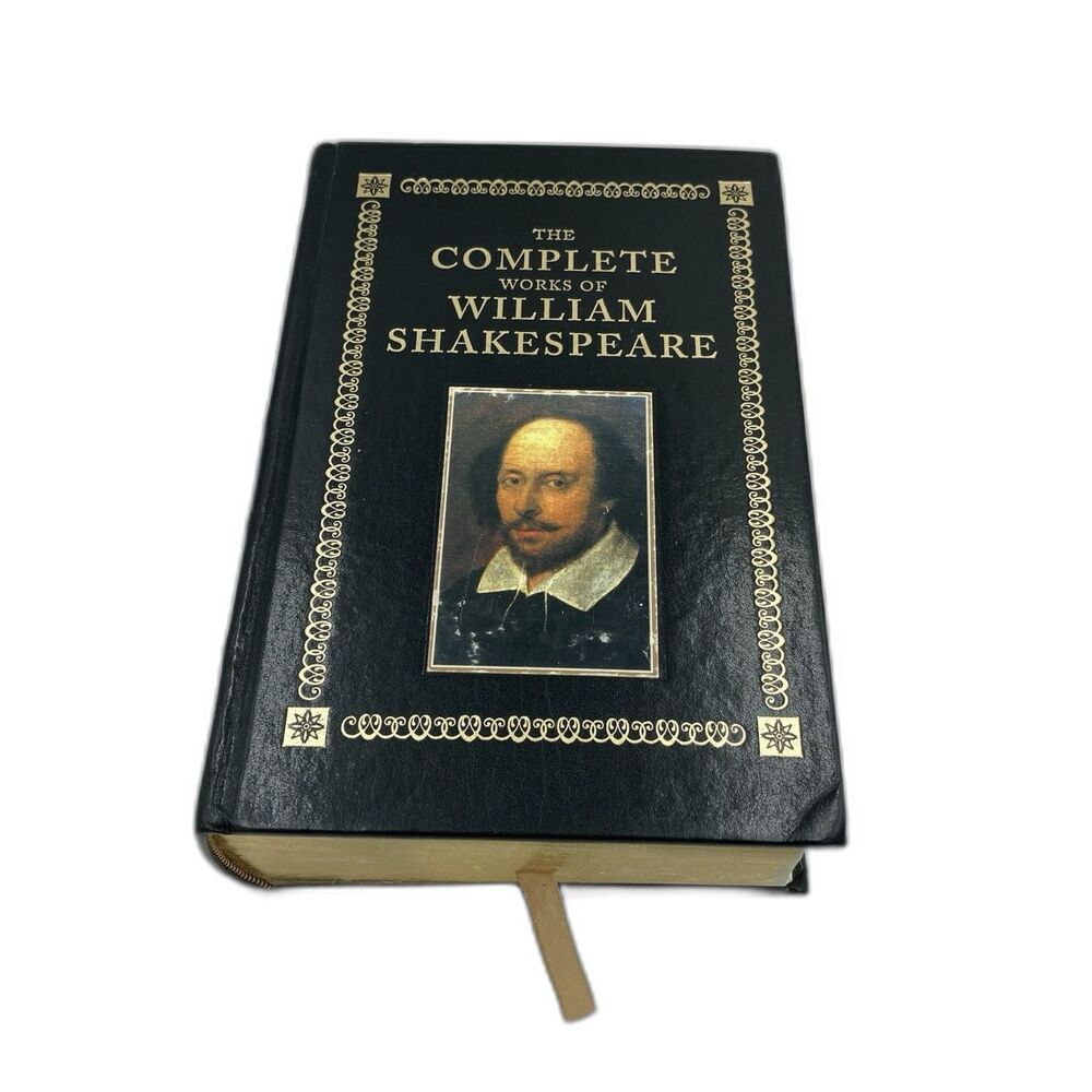 The Complete Works Of William Shakespeare 1994 Barnes & Noble Gold Letters
